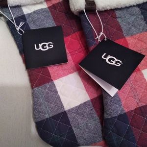 2 UGG Camper Plaid Stockings